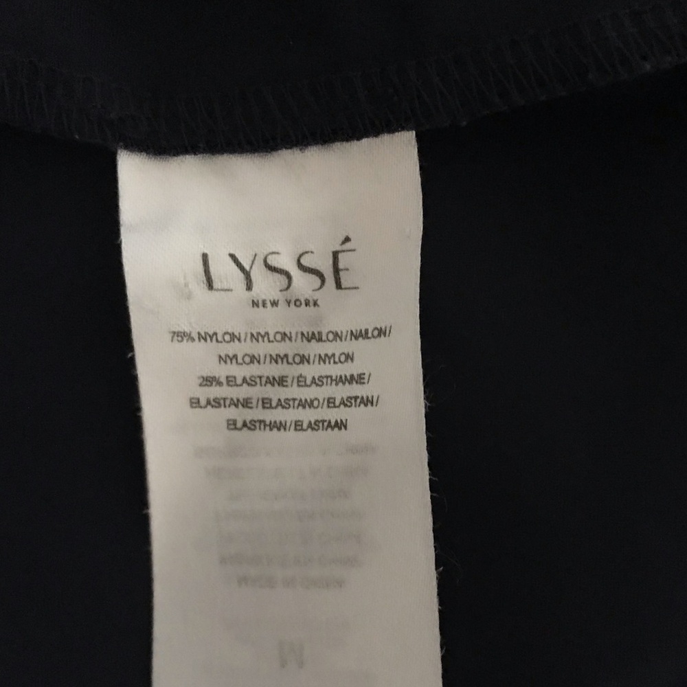 Lysse Women's Tunic Top Shirt Dress Medium Nylon Button Up Minimalist Schiffer - Picture 10 of 14